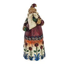 Jim Shore Christmas Ornament 2002 Santa Holding A Pipe B107461 Resin - £6.87 GBP