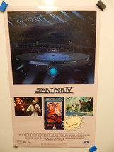 &quot;Star Trek Iv: The Voyage Home&quot; Leonard Nimoy 1986 Sci-Fi Fantasy Wall Poster - £7.79 GBP