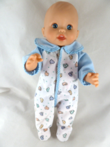 Fisher Price Little Mommy 13&quot; All Vinyl Blue Eyes Mattel 2001-06 with 2 ... - £15.52 GBP