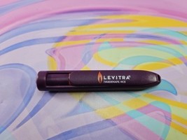 Levitra Collectable Folding Pen, Pharmaceutical Drug Rep Promo, Purple - $9.56 CAD