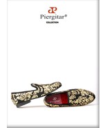 &quot;Piergitar&quot; New High-end Gold printing Luxury Fashion Men Loafers ! - $274.38 CAD