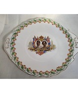 Vintage Crown 1939 Plate - King George VI &amp; Queen Elizabeth Visit Canada... - $37.74 CAD