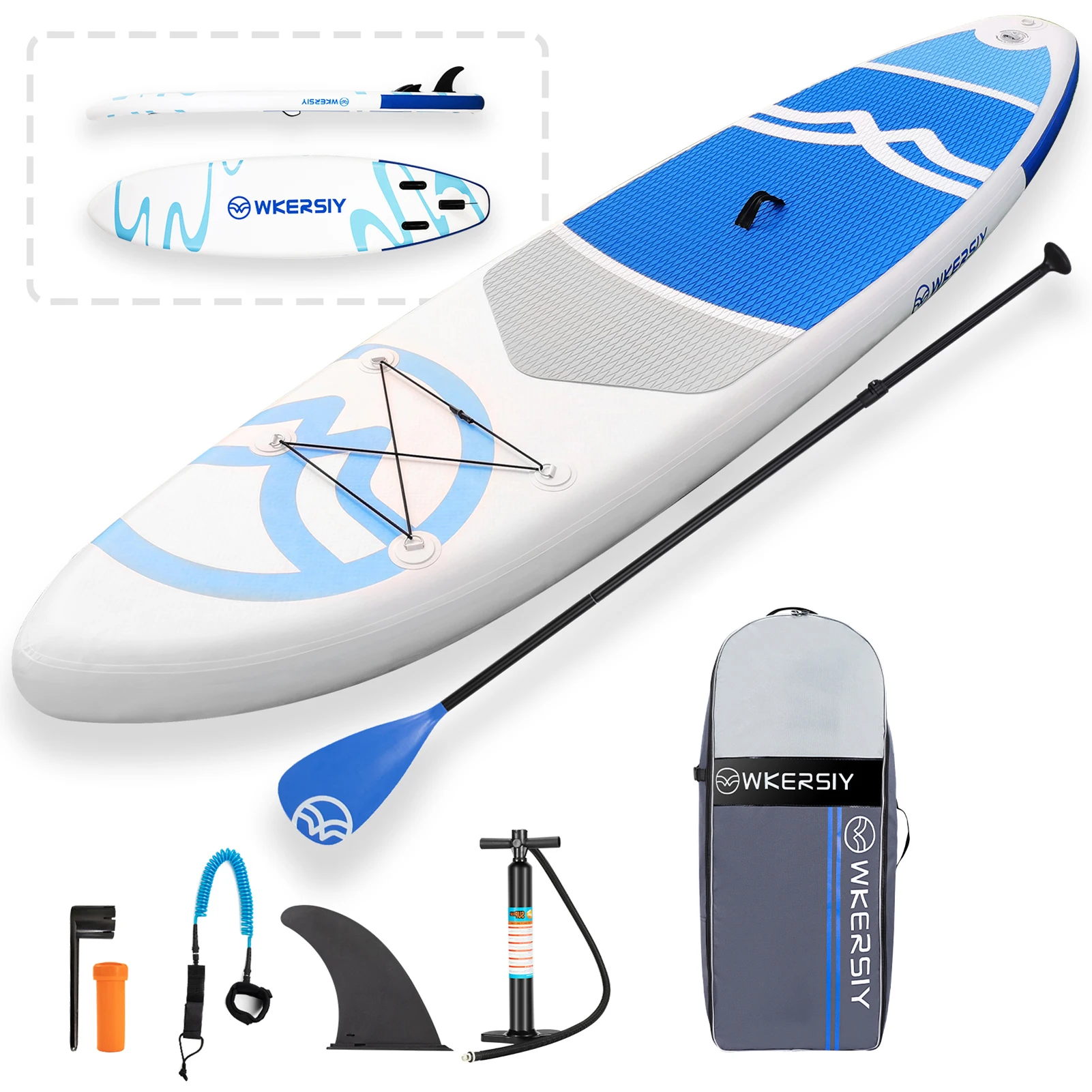 Sporting Inflatable Stand Up Paddle Board Non-Slip SUPs for All Skill Levels Sur - £24.35 GBP