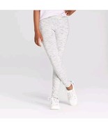 Cat &amp;Jack Girls&#39; Small (6-6X)  Leggings Gray Almond Cream Extra Durable ... - $12.29 CAD