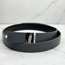 Nike Acu-Fit Gray Genuine Leather No Buckle Ratchet Belt Strap One Size ... - £15.56 GBP