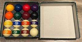 Vintage Aramith Belgian Billiard Pool Balls 2 1/4&quot; With Box - $34.60