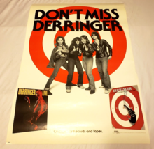 Don&#39;t Miss Rick Derringer Original 1978 Blue Sky Records 32&quot; Store Promo Poster - £35.96 GBP