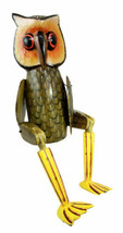Balinese Wood Handicrafts Night Forest Great Horned Owl Puppet Toy Figurine 18&quot;H - £32.96 GBP