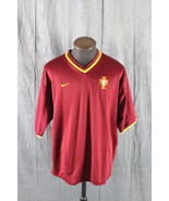 Team Portgural Jersey (VTG) - 2000 Home Jersey by Nike - Men&#39;s 2XL - $107.13 CAD