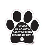 I&#39;ve Got My Mommy And Daddy Wrapped Around My Little Paw Two Moms Dog Ca... - $7.99+