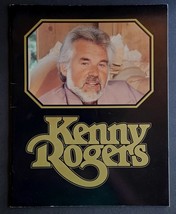 KENNY ROGERS -  1984 VINTAGE SOUVENIR CONCERT TOUR  PROGRAM BOOK EXCELLENT! - $146.29 MXN