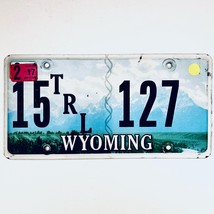 2017 United States Wyoming Hot Springs County Trailer License Plate 15 127 - $16.30 CAD