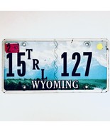 2017 United States Wyoming Hot Springs County Trailer License Plate 15 127 - €10,30 EUR