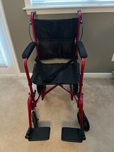 Drive Medical Lightweight Expedition Transport Wheelchair with Hand Brak... - $133.95 CAD