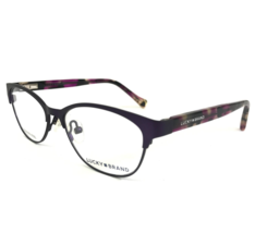 Lucky Brand Kinder Brille Rahmen D710 PURPLE Schildplatt Cat Eye 47-14-125 - £38.66 GBP