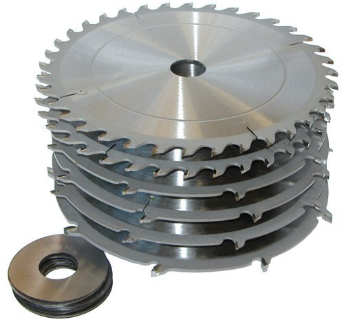 Magnate DS1036 Stackable Dado Set - 250mm Diameter; 5/8&quot; Bore; 36 Tooth;... - $271.00