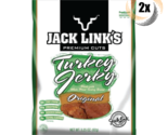 2x Packs Jack Links Premium Cuts Original Turkey Jerky 3.25oz Fast Shipp... - £17.34 GBP