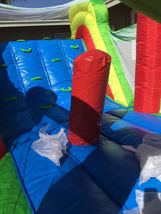 YARD Inflatable Jumping House Castle Double Slides Kids PVC Oxford Trampoline image 4