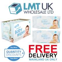 Sensitive and Fragranced Free Baby Wipes Soft Safe Non Allergenic Wholesale Bulk - £4.89 GBP+