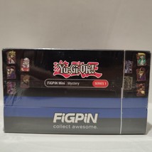 Yugioh FiGPiN Minis Mystery Series 1 Sealed Case of 10 Boxes 10 Pins - £90.76 GBP