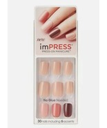 Kiss ImPress press on nails manicure BIP504F Autumn 83002 BNIB - £7.43 GBP