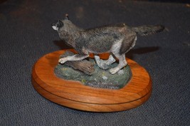 Hamilton Collection Timber Wolf, Limited 7500, 1983, 4-3/4” Tall, COA - £29.90 GBP