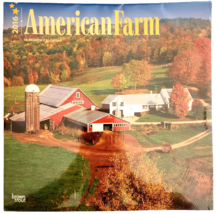 2016 American Farm Wall Calendar Sealed BrownTrout Photography Barns VRG2 - $35.09 CAD