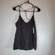 No Boundaries Womens Shirt 2XL Tank Top Black Sleeveless With Tags - $8.98