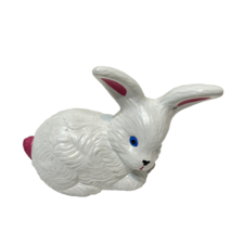 Vintage Handpainted Ceramic Easter Bunny Figurine Decoration. 6 x 3.5&quot; - £8.03 GBP