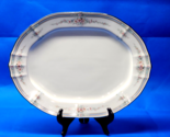 Noritake 7293 ROTHSCHILD 14&quot; Oval Serving Platter IVORY CHINA - Japan - ... - $49.97