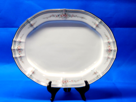 Noritake 7293 Rothschild 14&quot; Oval Serving Platter Ivory China - Japan - Mint - £39.94 GBP