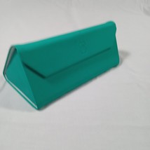 Glamour Tri-fold Collapsible Glasses / Sunglasses Case Editors Pick Teal - $8.97