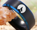 Ten rings men s wolf ring lonely howling wolf ring women s wedding engagement ring thumb155 crop