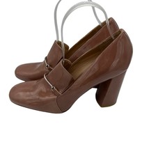 Lewit Amara Loafer Pump Patent Leather Block Heel Size 41 US 11 New - $1,862.42 MXN