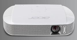 ACER C205 Portable LED Battery Powered Projector  - FWVGA (854 x 480) Contrast-1 - £318.08 GBP