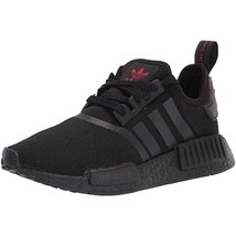 Adidas Women&#39;s NMD_R1 Sneakers Size 6.5M FY9387 Black/Red - £56.18 GBP