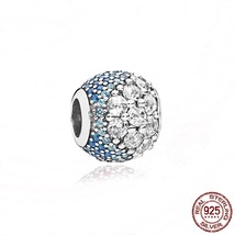 925 Sterling Silver Blue series Original Pandora Bracelet Bangle Jewelry... - £15.70 GBP