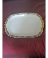 Jean Pouyat Limoges France ChinaServing Platter 11.5&quot; X 8&quot; Antique Vinta... - $92.52