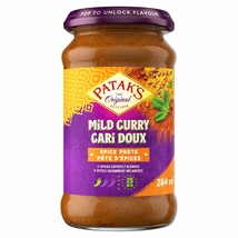 4 Jars of Patak&#39;s Mild Curry Spice Paste 284ml Each -From Canada -Free S... - $46.44