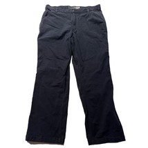 Carhartt Pants Men’s 40x31 Fit Navy Canvas Carpenter Relaxed Fit Workwear Travel - £22.97 GBP