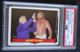 1985 OPC O-Pee-Chee WWF #47 Bobby Heenan Big John Studd Wrestling Card PSA 7 - £67.94 GBP