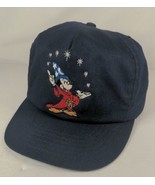 VTG Disney Character Fashions Cap Mickey Mouse Fantasia Leather Adjustab... - £39.19 GBP