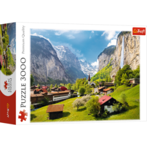 3000 Piece Jigsaw Puzzles, Lauterbrunnen, Switzerland, Alps, Mountains landscape - £31.45 GBP