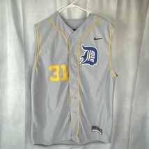 Nike Men&#39;s XL Detroit Tigers Sleeveless Alternative #31 Jersey MADE USA - $199.55