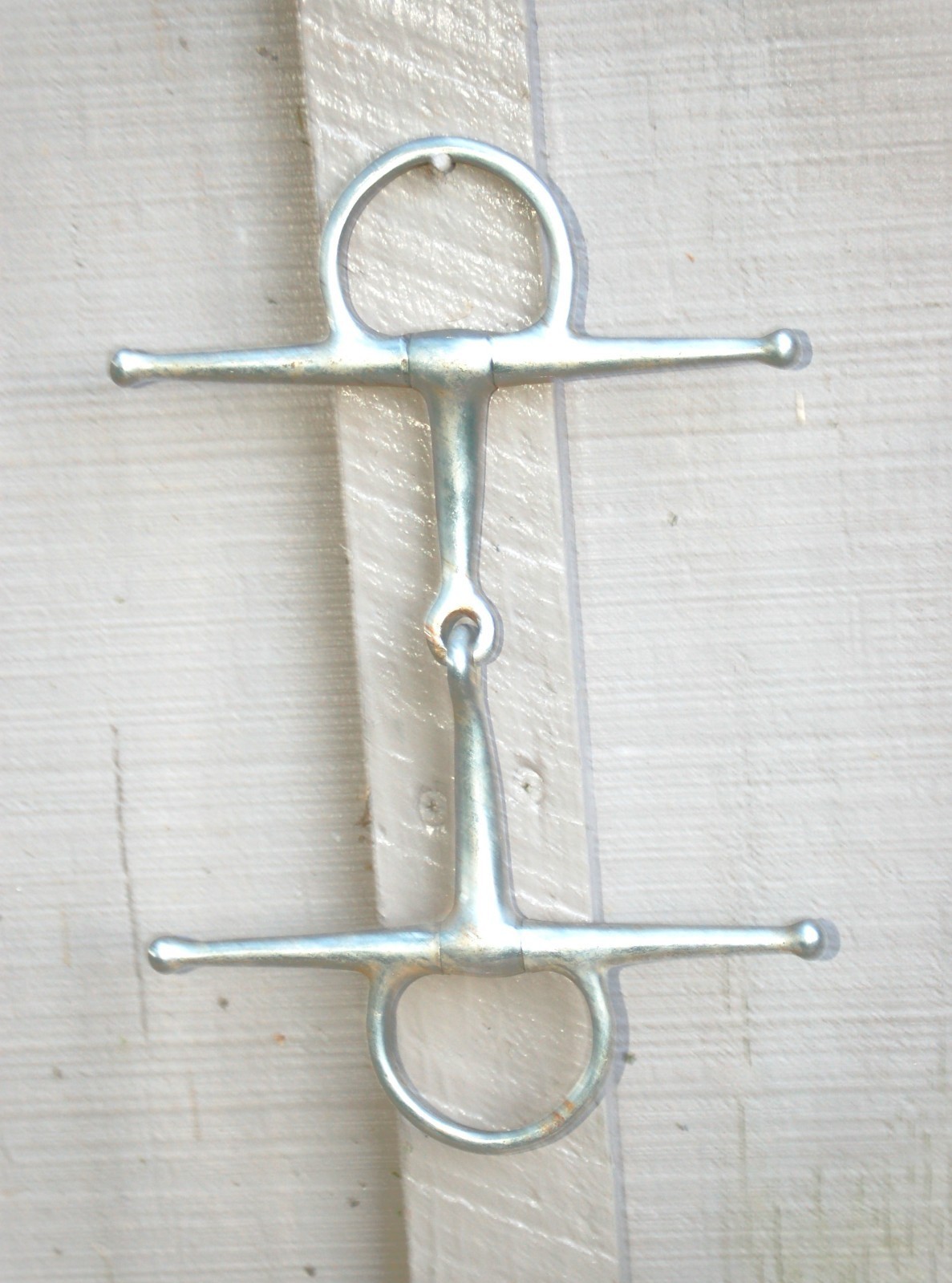 Stainless Steel Full Check Snaffle Bit English Horse Tack Item image 2