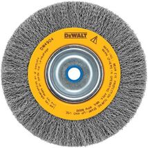 DeWalt 6 in. Fine Crimped/Knotted Wire Wheel Brush Carbon Steel 6000 rpm - $20.95