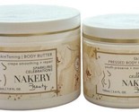 Nakery Beauty Sparkling Celebrations Body Butter &amp; Pressed Body Oil Melt... - $38.61