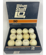 12 x OEM Wilson LD 90 Long Distance Golf Ball Set Vintage One Dozen with... - $40.43 CAD