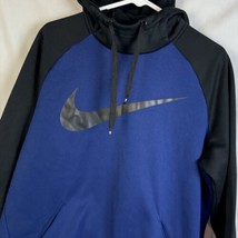 Nike Hoodie Sweatshirt Dri Fit Swoosh Logo Pullover Athletic Hood Medium - £26.70 GBP