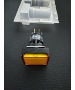 AB6H-M1YC IDEC Rect. Illuminated Pushbutton Maintained 24V AC/DC IP40 DPDT - $20.37 CAD